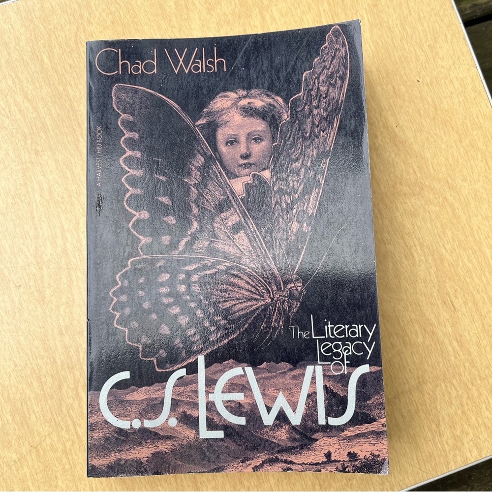 The Literary Legacy Of C.S. Lewis Vintage 1979 Soft Cover Book By Chad Walsh